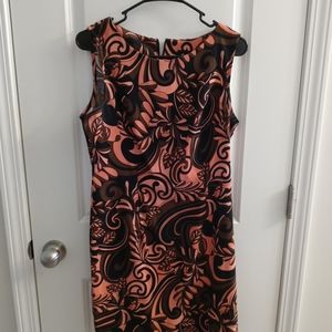 Connected Midi Sleeveless Dress Size 8